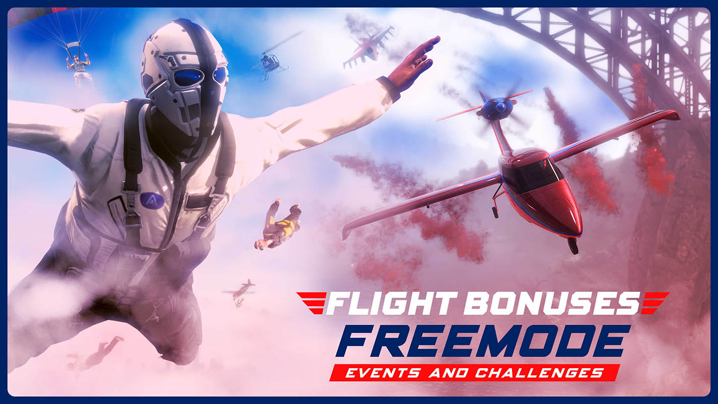 В GTA Online ввели дополнительные награды с летными бонусами