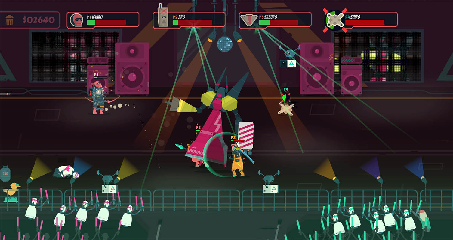 Вышел PixelJunk Scrappers Deluxe – экшн про роботов-мусорщиков