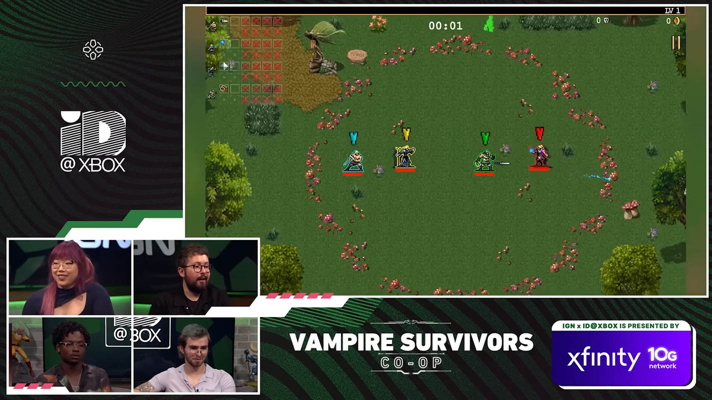 Vampire Survivors – опубликован геймплей кооперативного режима