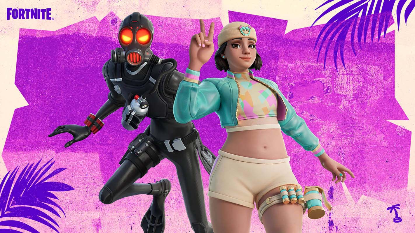 В Fortnite началось событие с наградами «Летние каникулы»