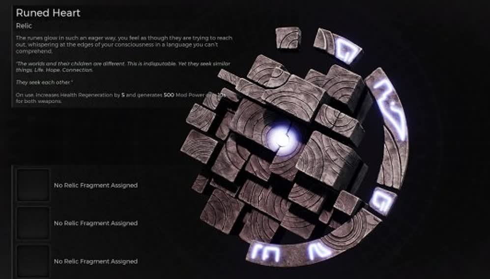 Лучшие реликвии для лечения в Remnant 2 - Руническое сердце
