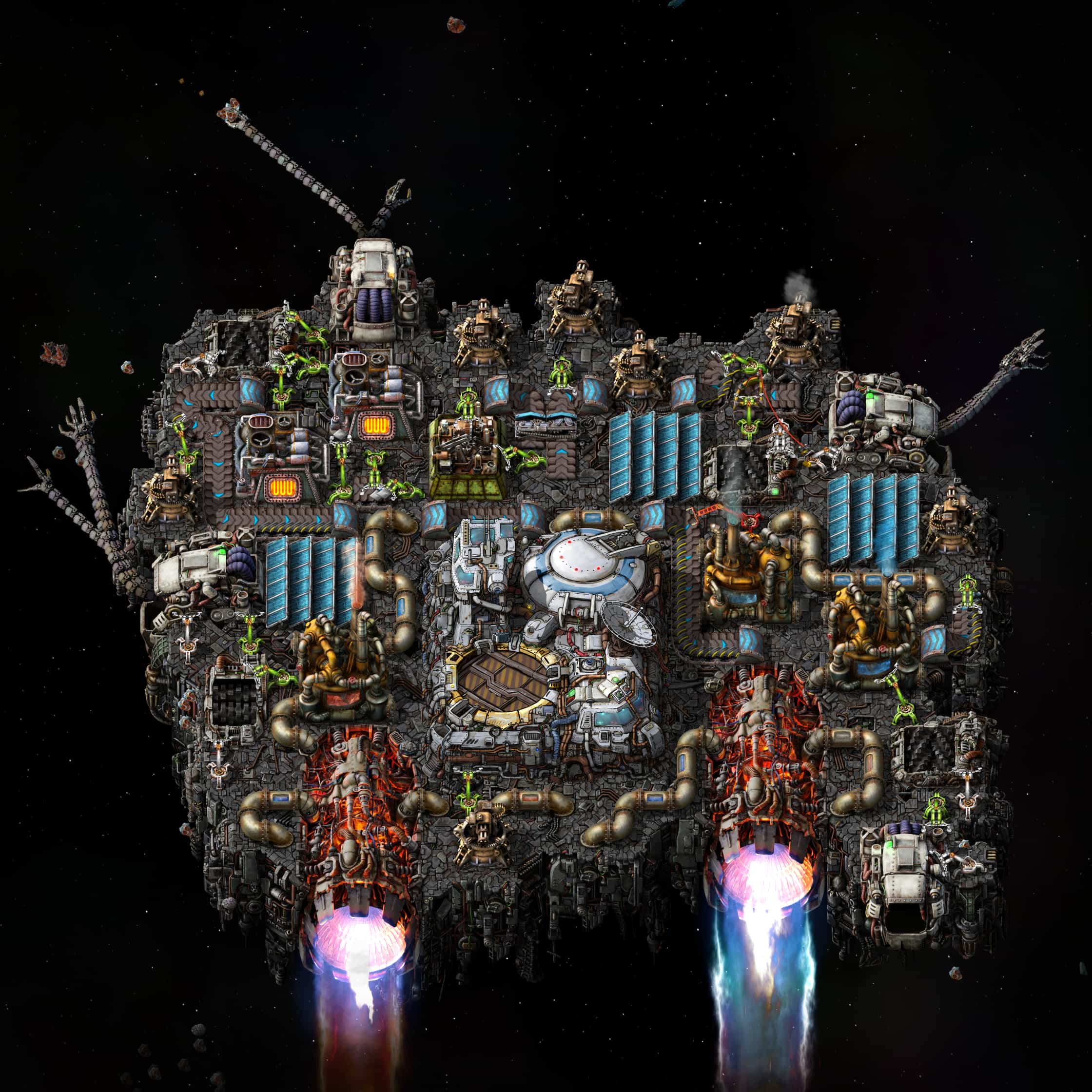 Подробности обновления «Space Age» для Factorio