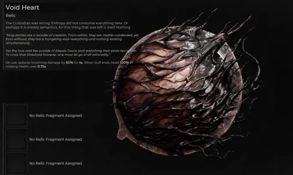 Лучшие реликвии для лечения в Remnant 2 - Сердце Пустоты