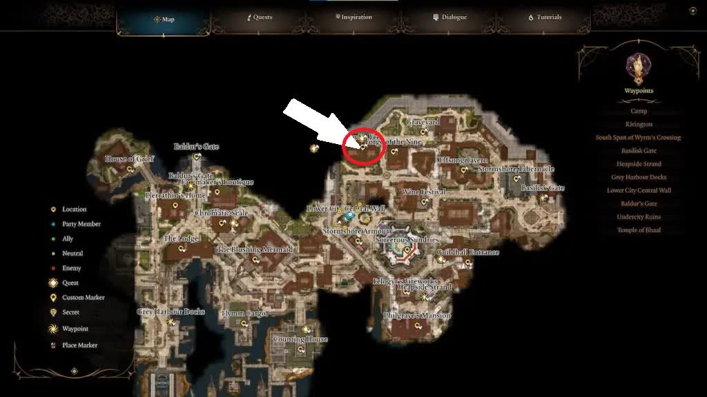 Как попасть в Дом Надежды в Baldur’s Gate 3