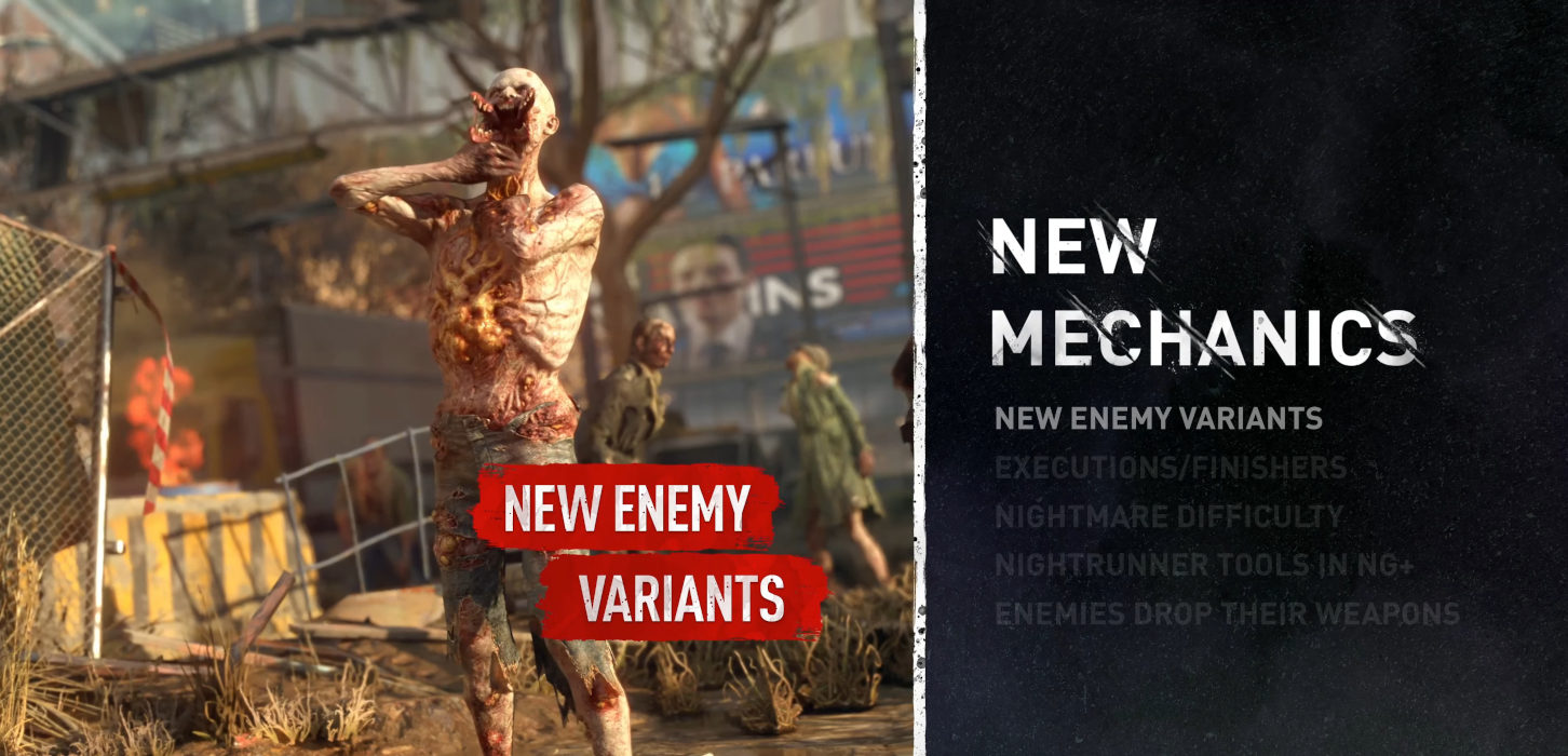 В трейлере Dying Light 2 показали контент из предстоящих обновлений