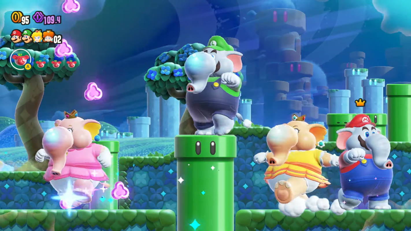 Платформер Super Mario Bros. Wonder получил обзорный трейлер
