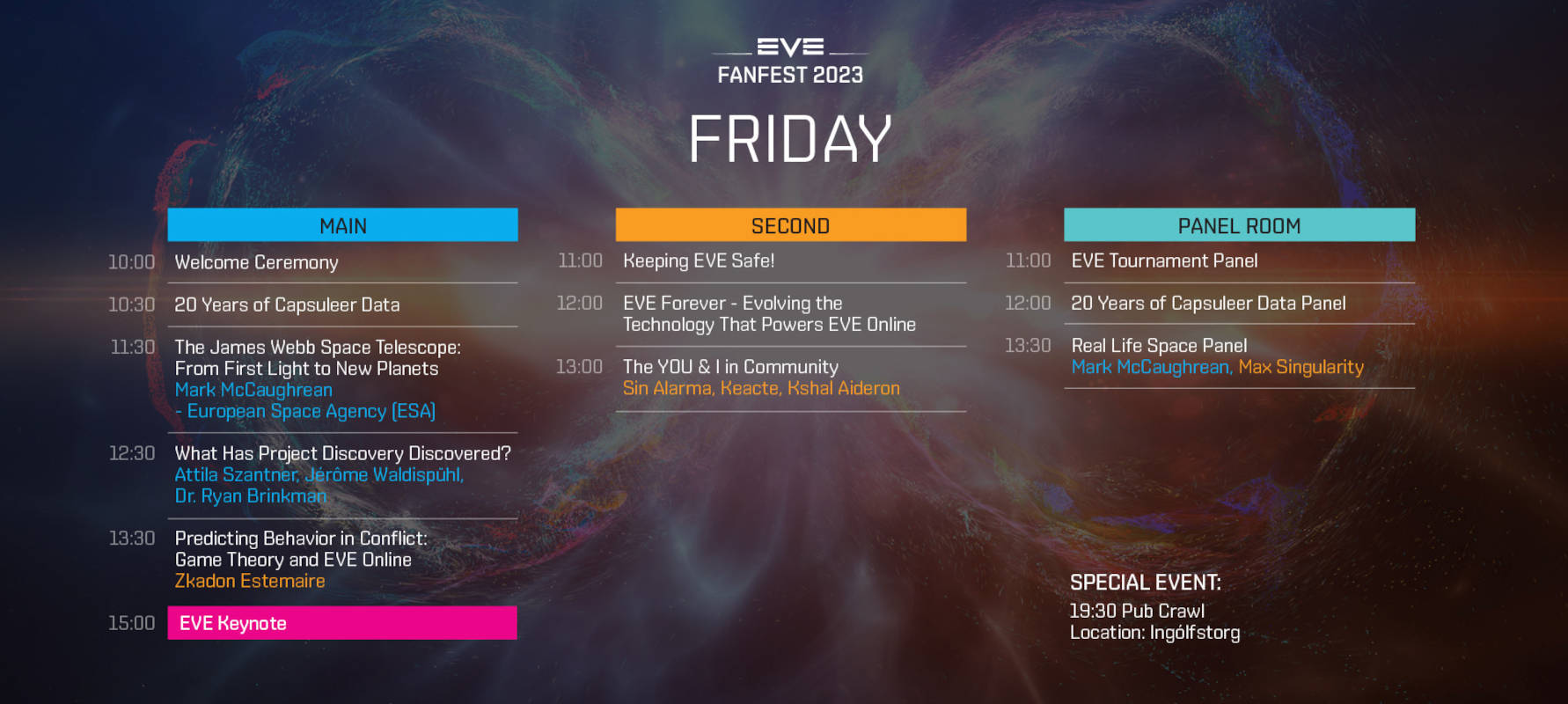 EVE Online – представлено расписание стримов с EVE Fanfest 2023
