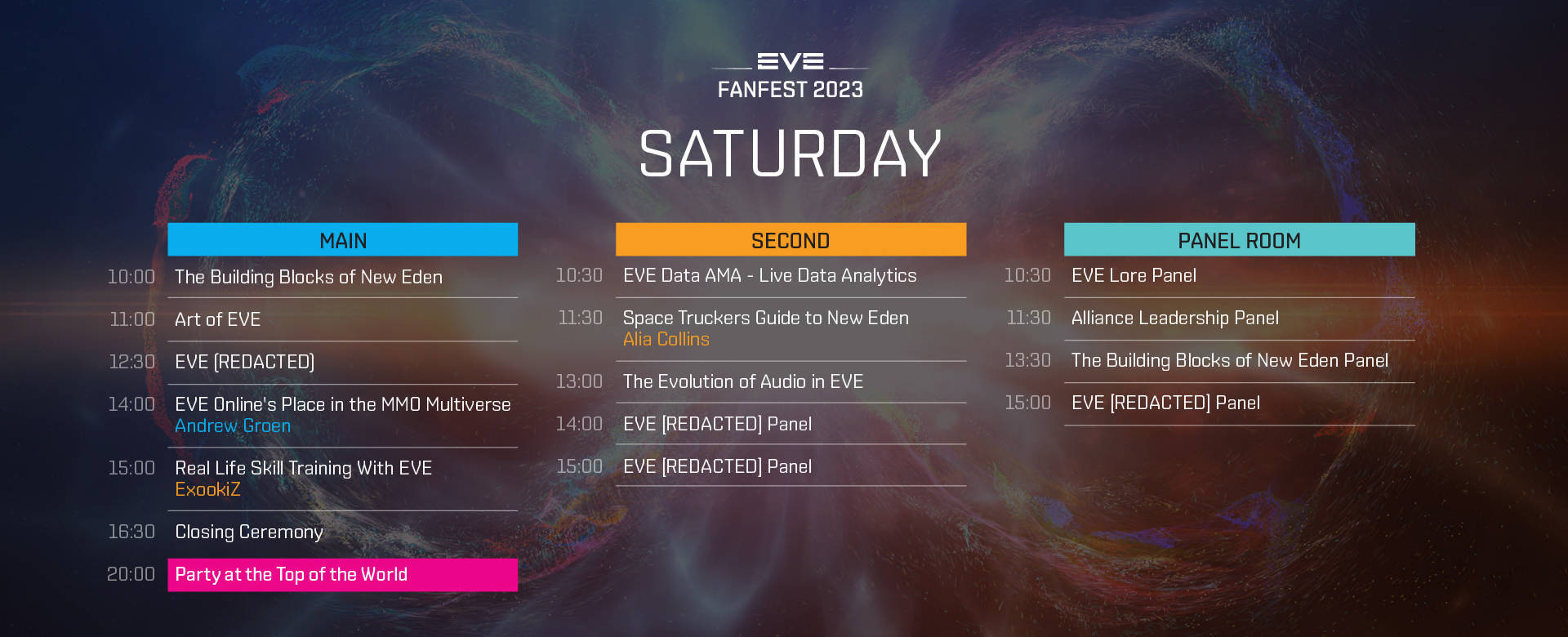 EVE Online – представлено расписание стримов с EVE Fanfest 2023