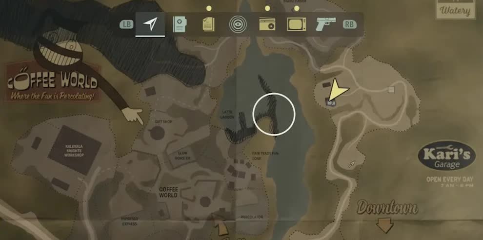 Где найти арбалет в Alan Wake 2