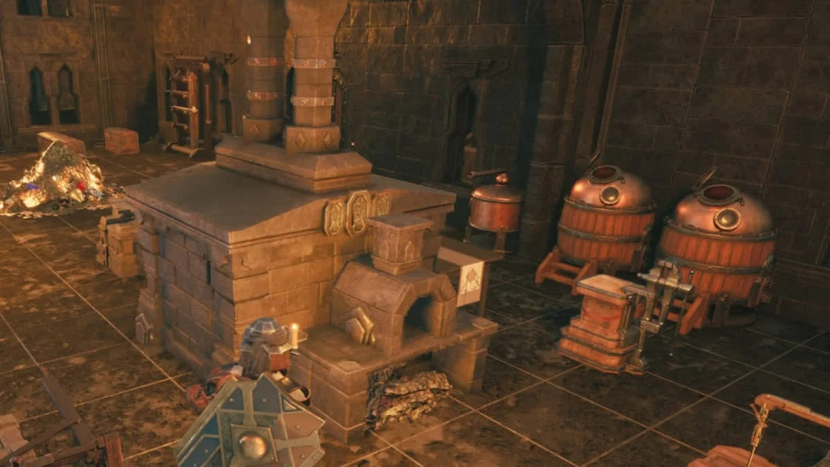 Как сделать печь в LotR: Return To Moria