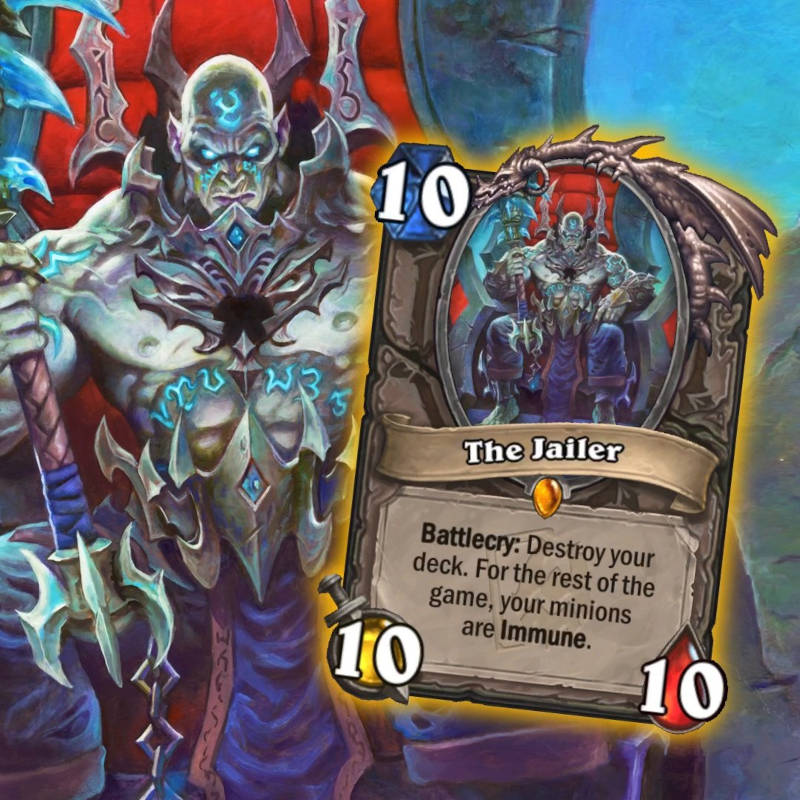 Hearthstone – патч 27.4.3 временно забанил Тюремщика