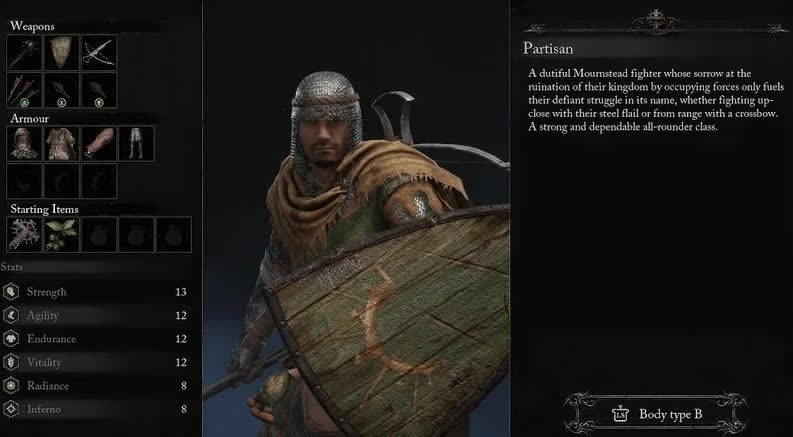 Партизан (Partisan) в Lords of the Fallen