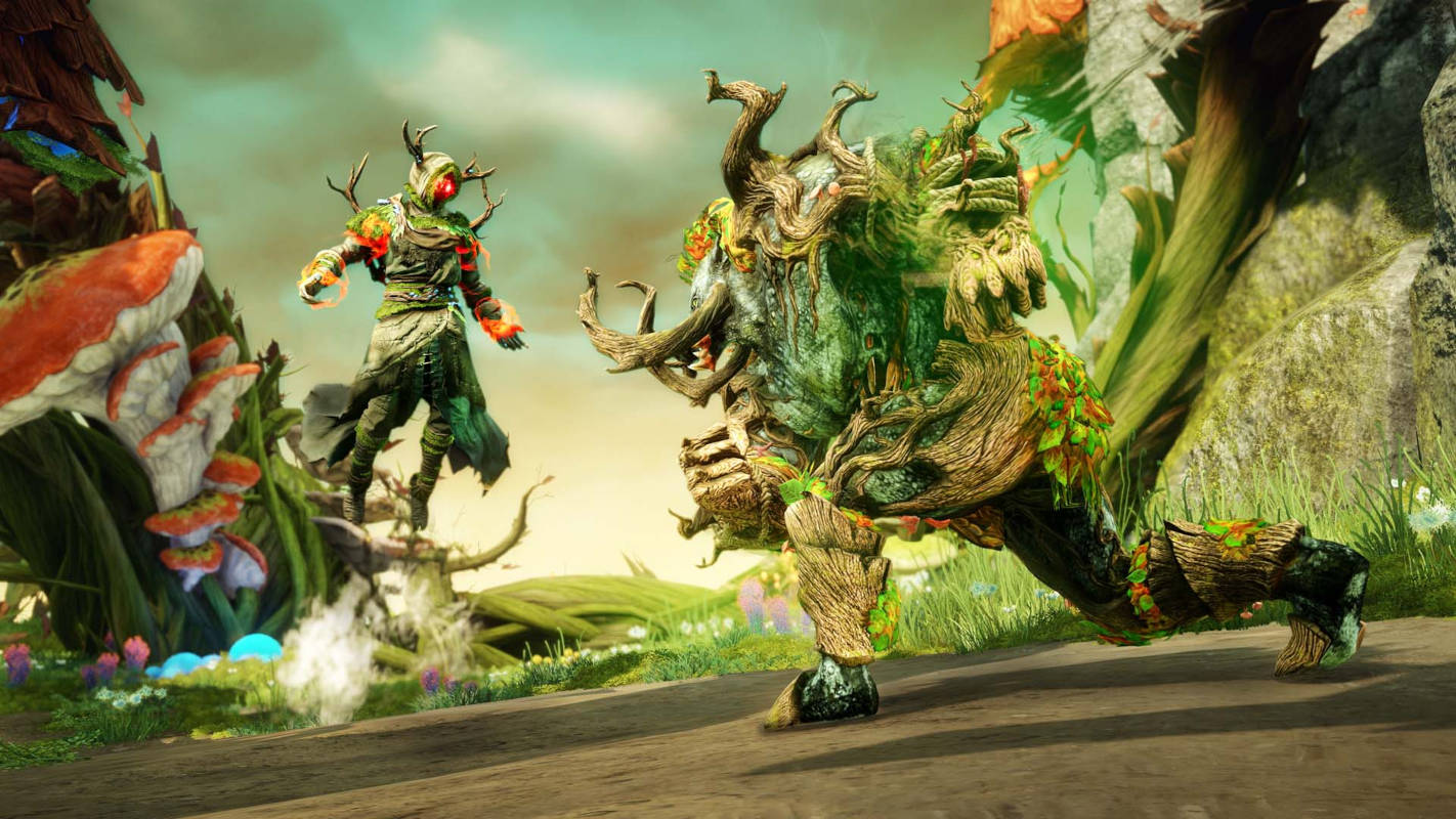 Для New World вышло Rise of the Angry Earth – DLC с маунтами и цепами