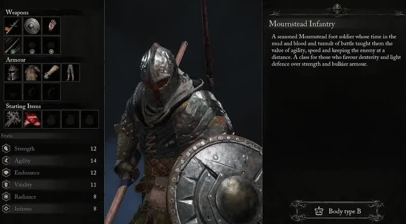 Морнстедская пехота, пехотинец (Mournstead Infantry) в Lords of the Fallen