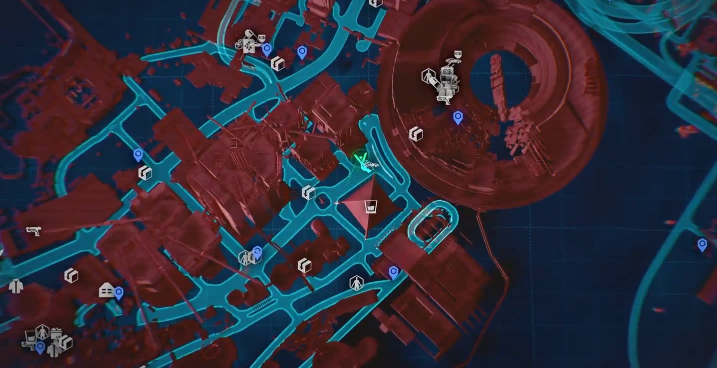 Матрица в Cyberpunk 2077: Phantom Liberty