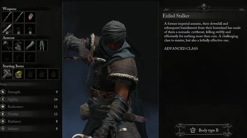 Изгнанник (Exiled Stalker) в Lords of the Fallen