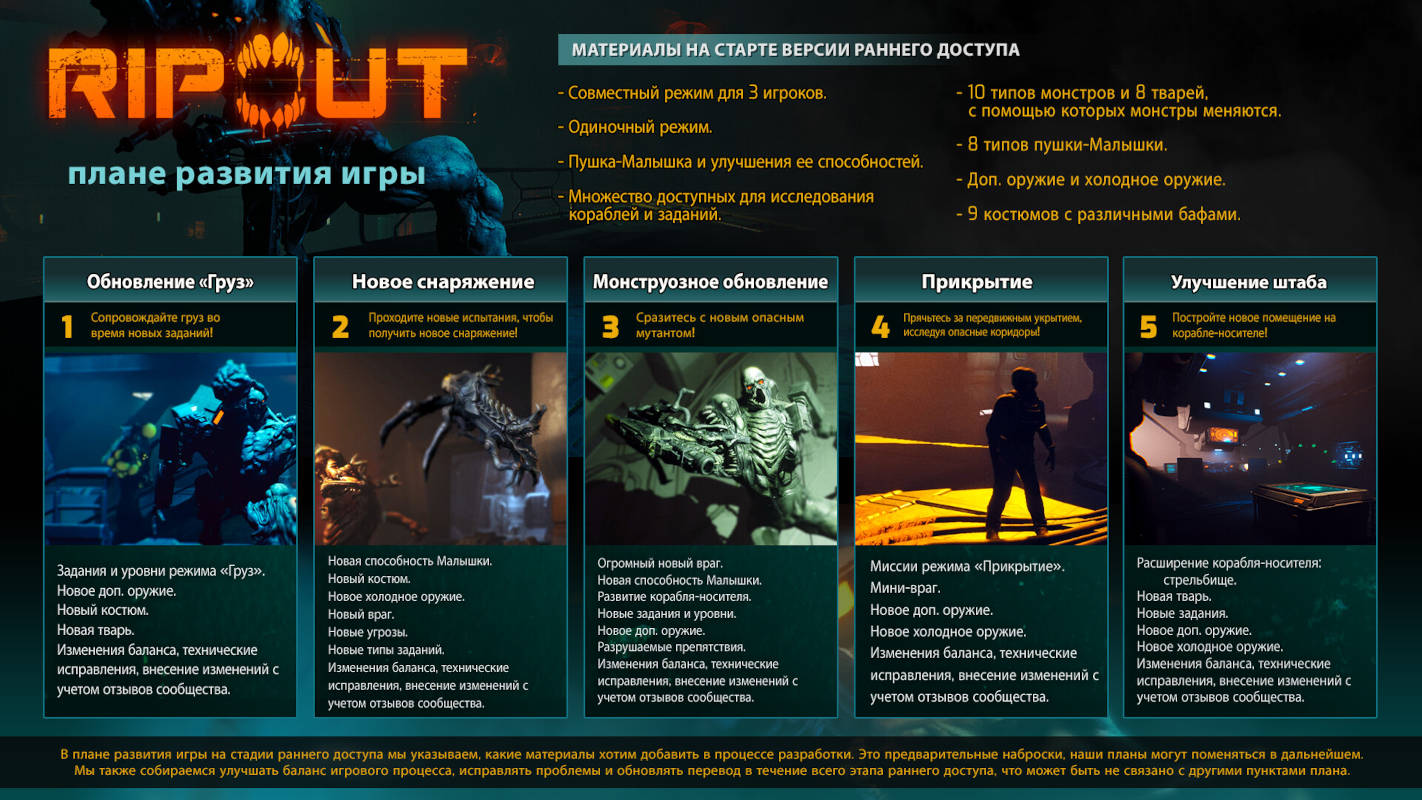 Вышел Ripout – кооперативный хоррор-шутер про мутантов
