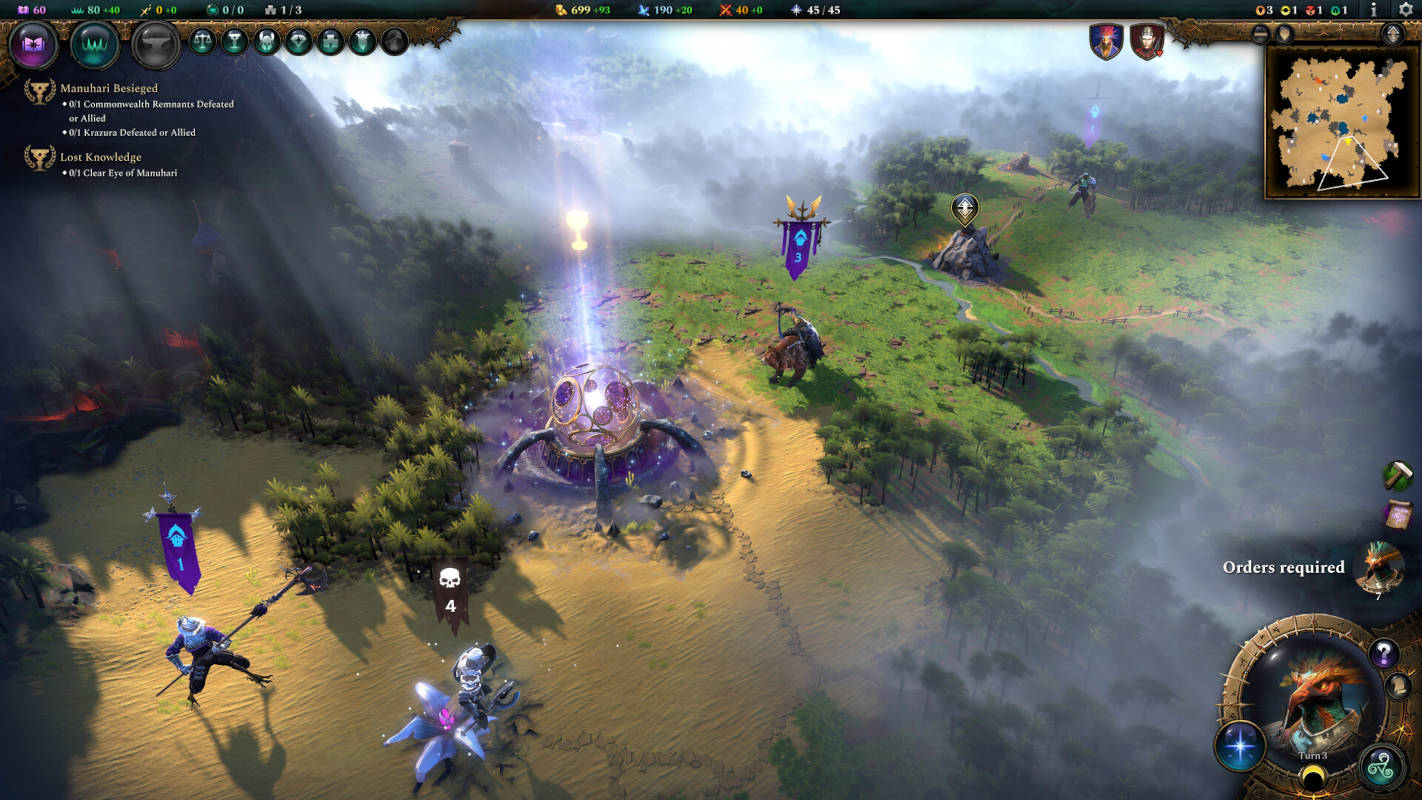 Для стратегии Age of Wonders 4 вышло DLC Empires and Ashes
