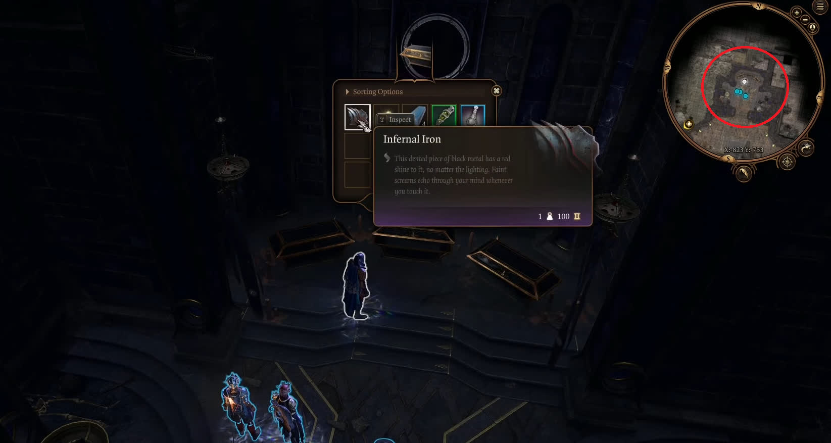 Адское железо в подземелье Вызов Шар в Baldur's Gate 3