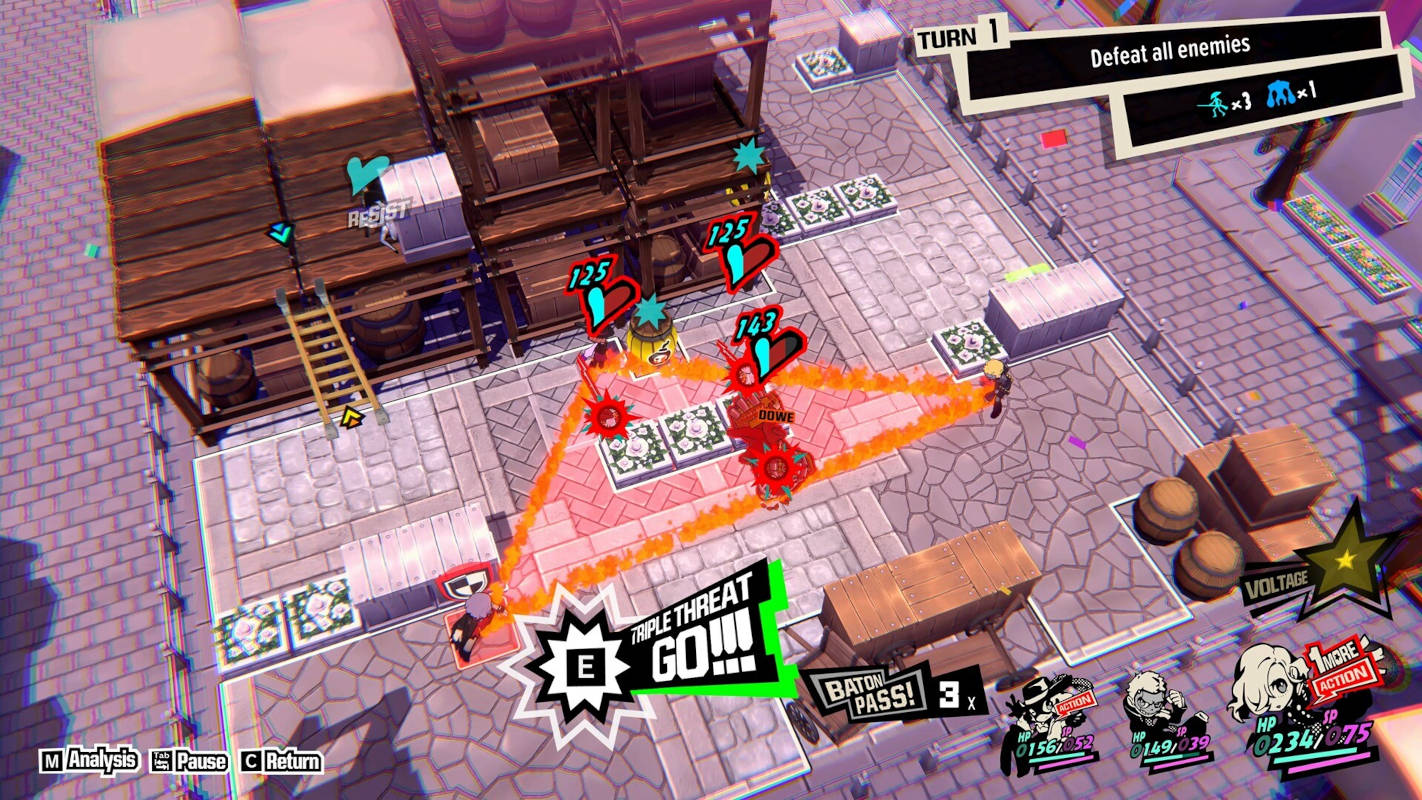RPG-стратегия Persona 5 Tactica вышла на консолях и ПК