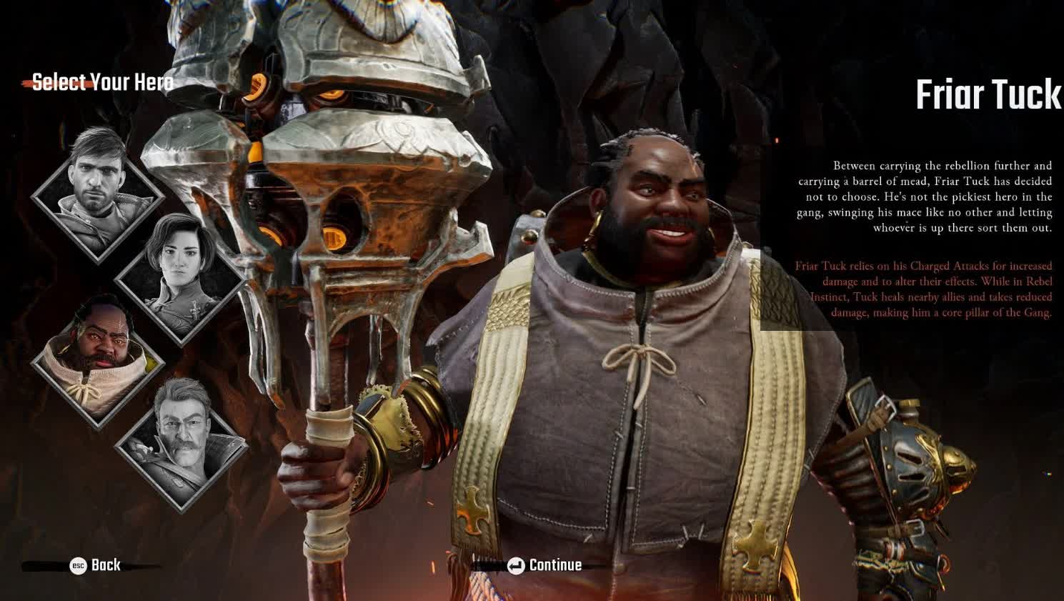 Брат Тук (Friar Tuck) в Gangs of Sherwood