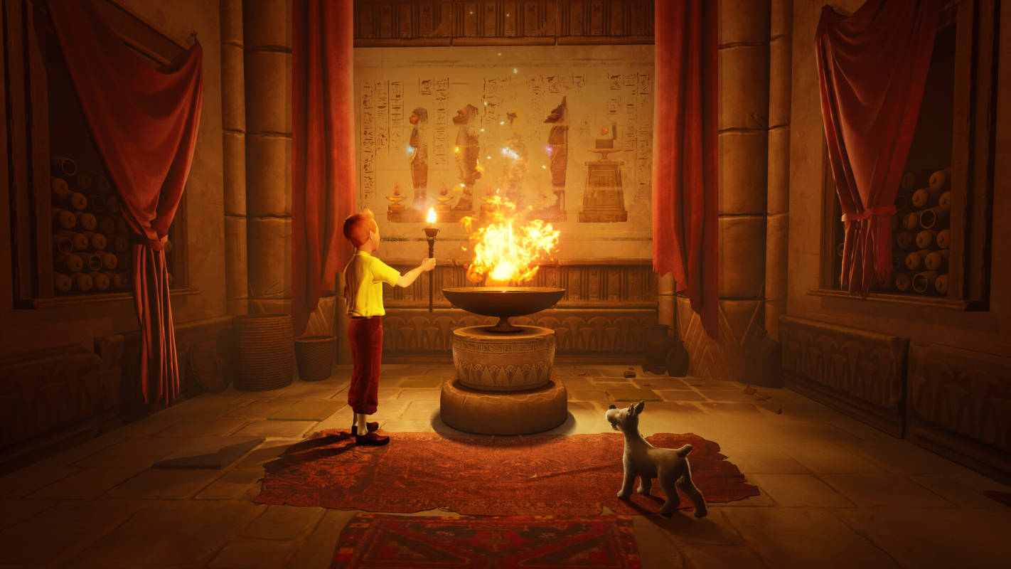 Вышла приключенческая игра Tintin Reporter: The Cigars of the Pharaoh