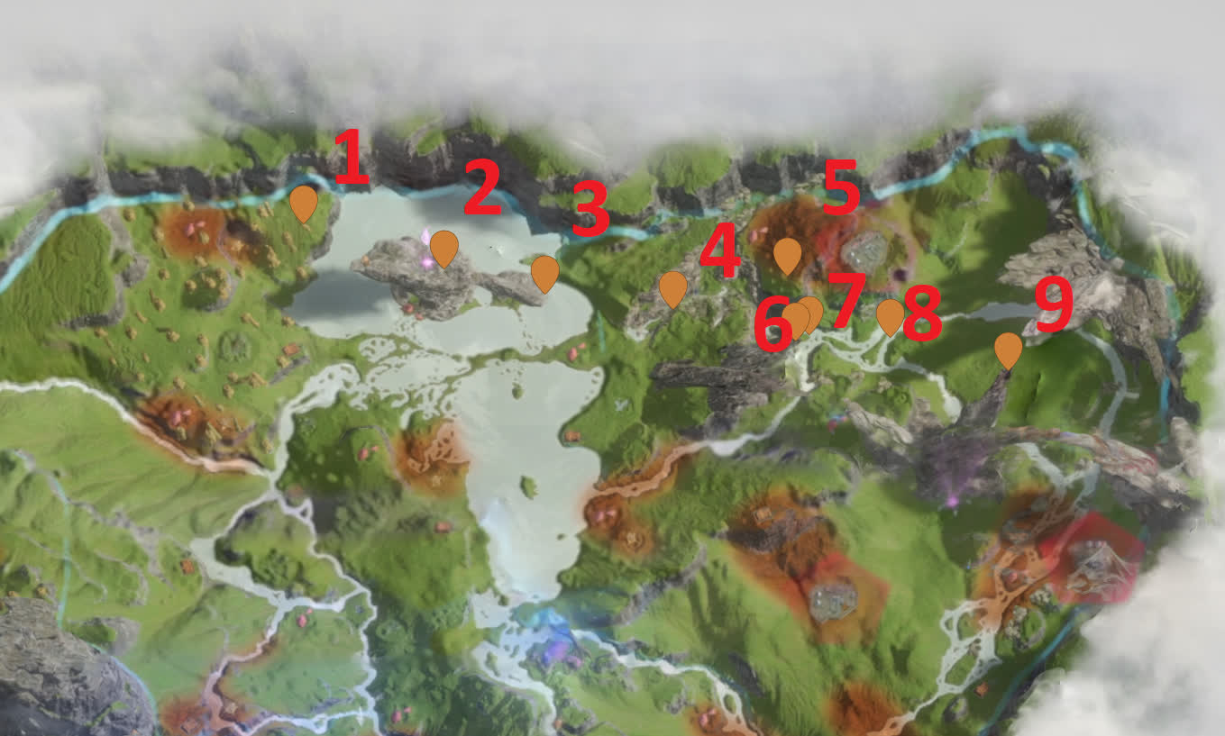 Где найти все улетевшие воздушные змеи в Avatar: Frontiers of Pandora