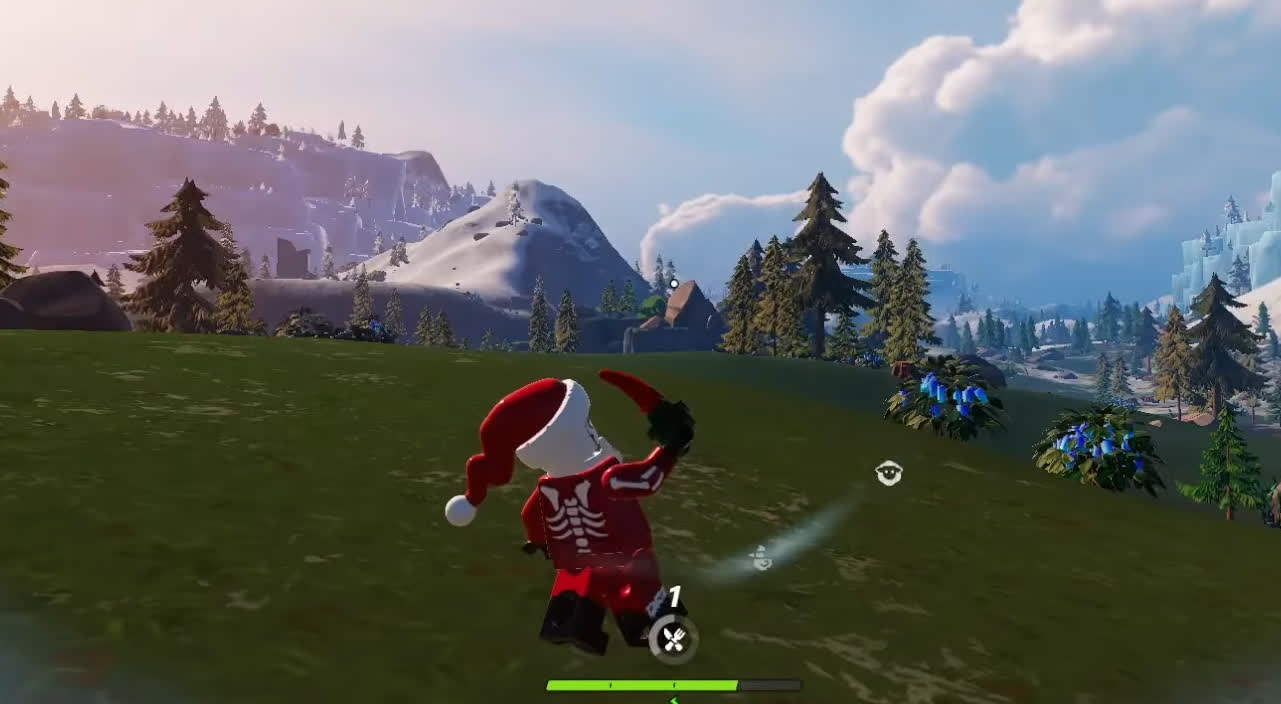 Как не замерзнуть в зимнем биоме в LEGO Fortnite — как согреться