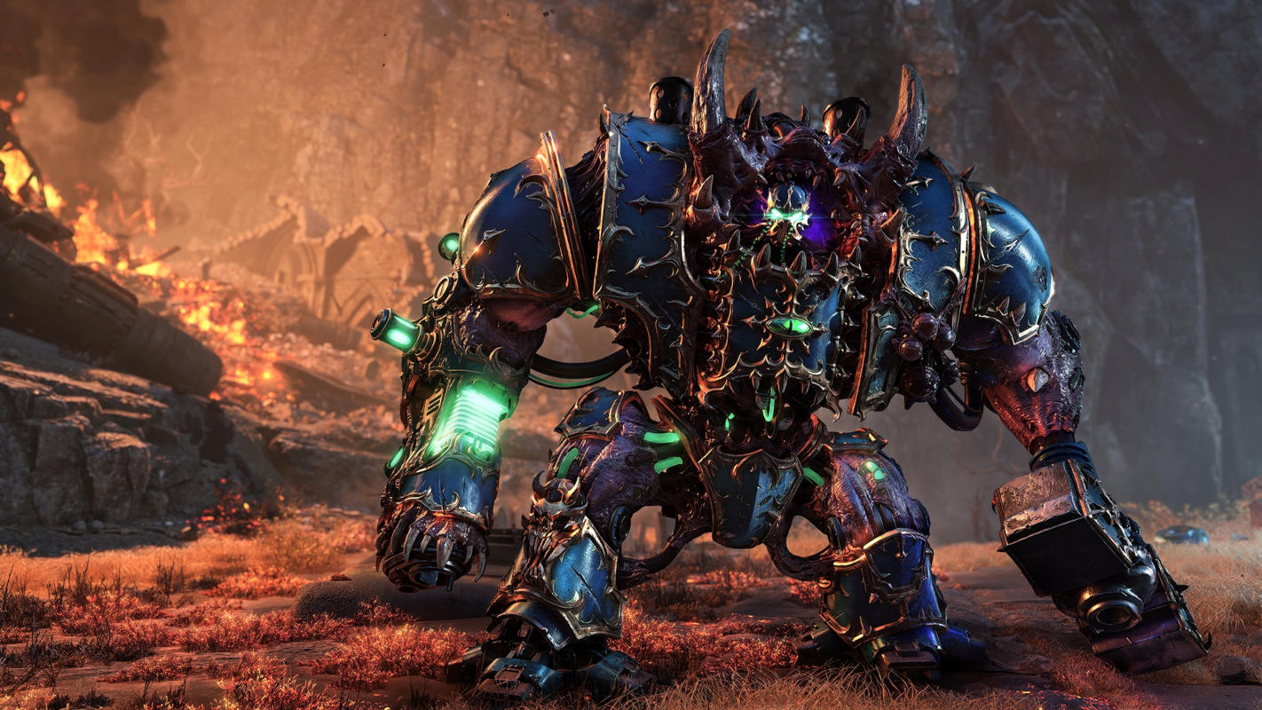 На скриншотах Warhammer 40,000: Space Marine 2 засветился дредноут Хаоса