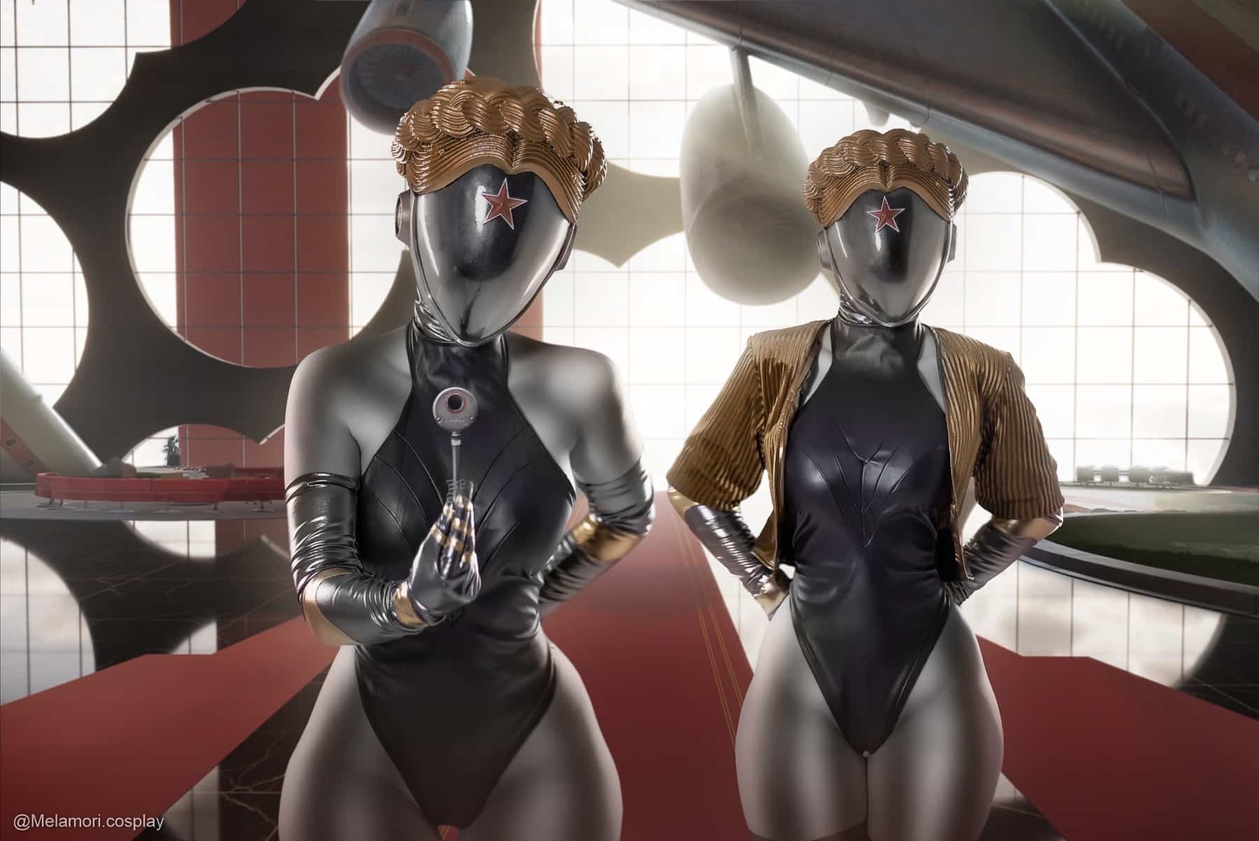 Косплей на Близняшек из (Atomic Heart) — лучших фотографий Левой и Правой балерины 2023 года