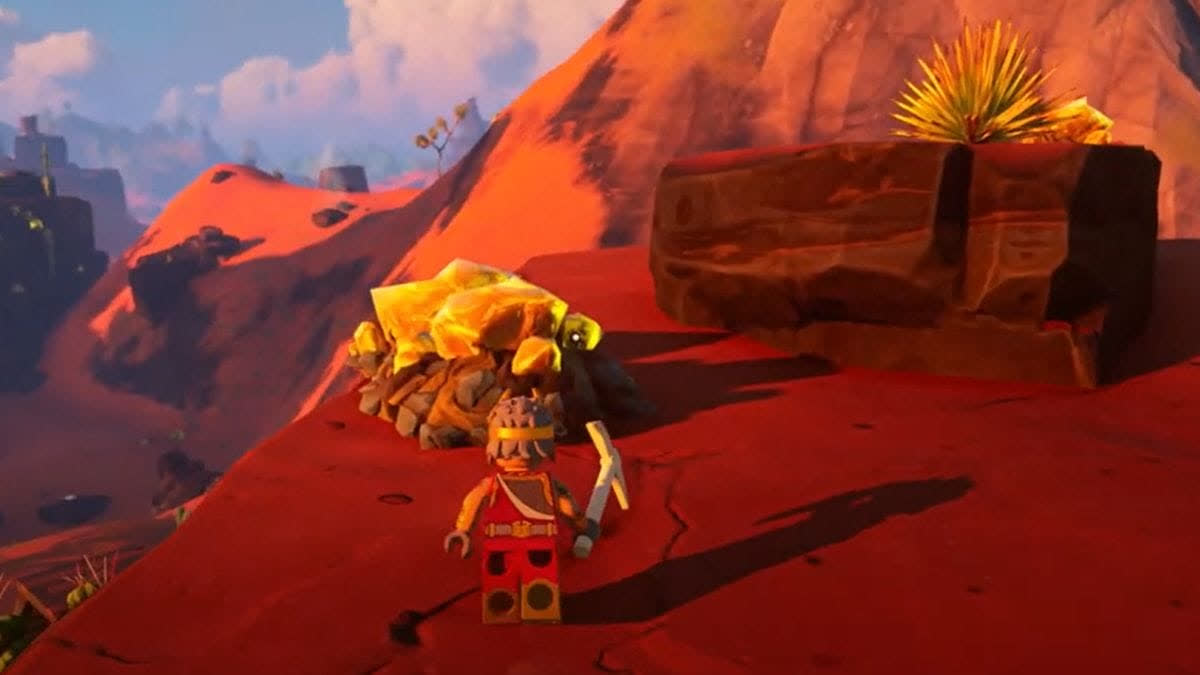 Где найти янтарь в LEGO Fortnite, чем его добывать и как обрабатывать