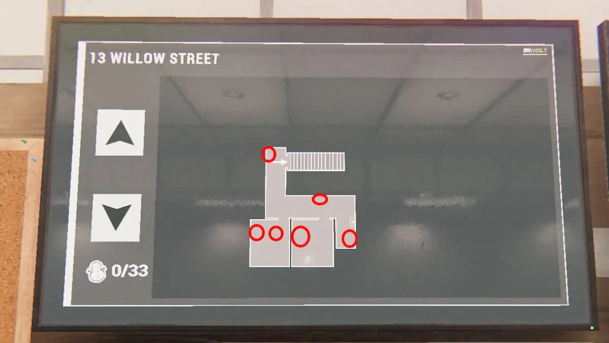 Все танцующие снеговики на Willow Street (Уиллоу-стрит) в Фазмофобии