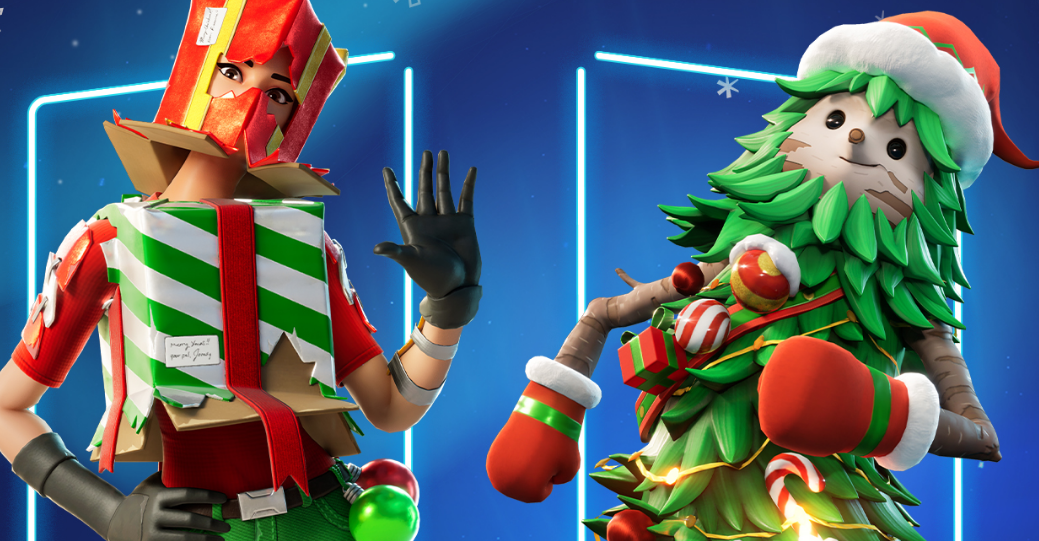 Как получить скин Праздничная коробка (Holiday Boxy) в Fortnite 