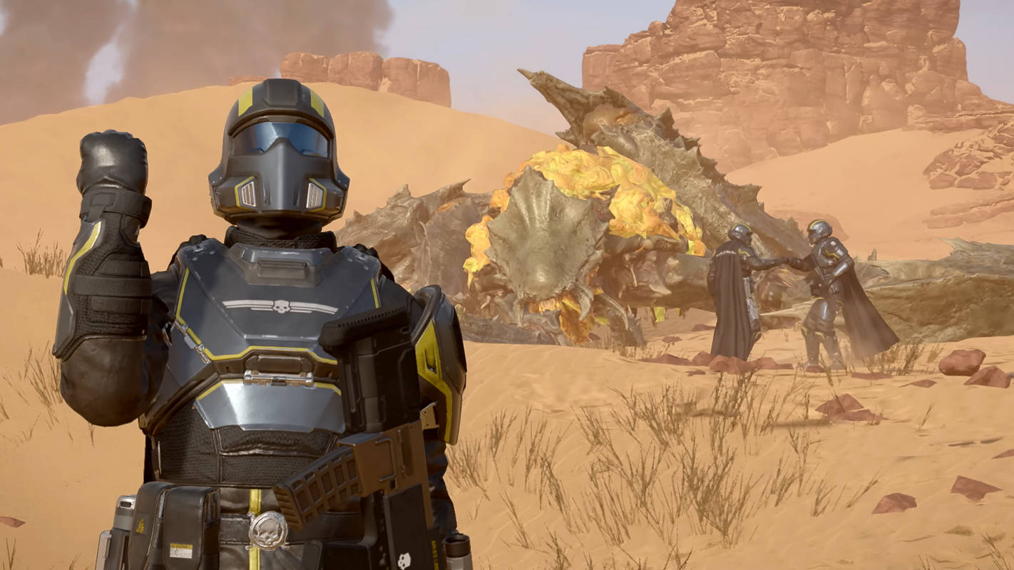 Вышел релизный трейлер Helldivers 2 – шутера про демократию