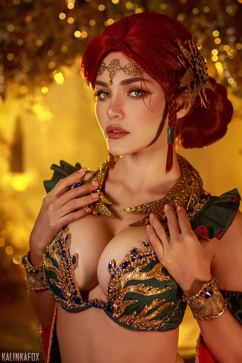 Новый косплей на Трисс из Ведьмака от Kalinka Fox