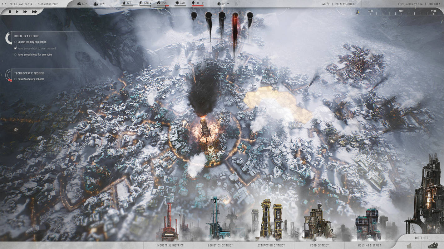 Трейлер Frostpunk 2 с морозным геймплеем покажут 16 января