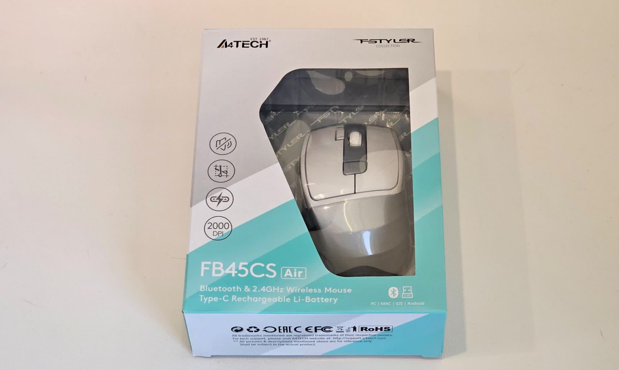 Обзор беспроводной офисной мышки A4Tech Fstyler FB45CS Air
