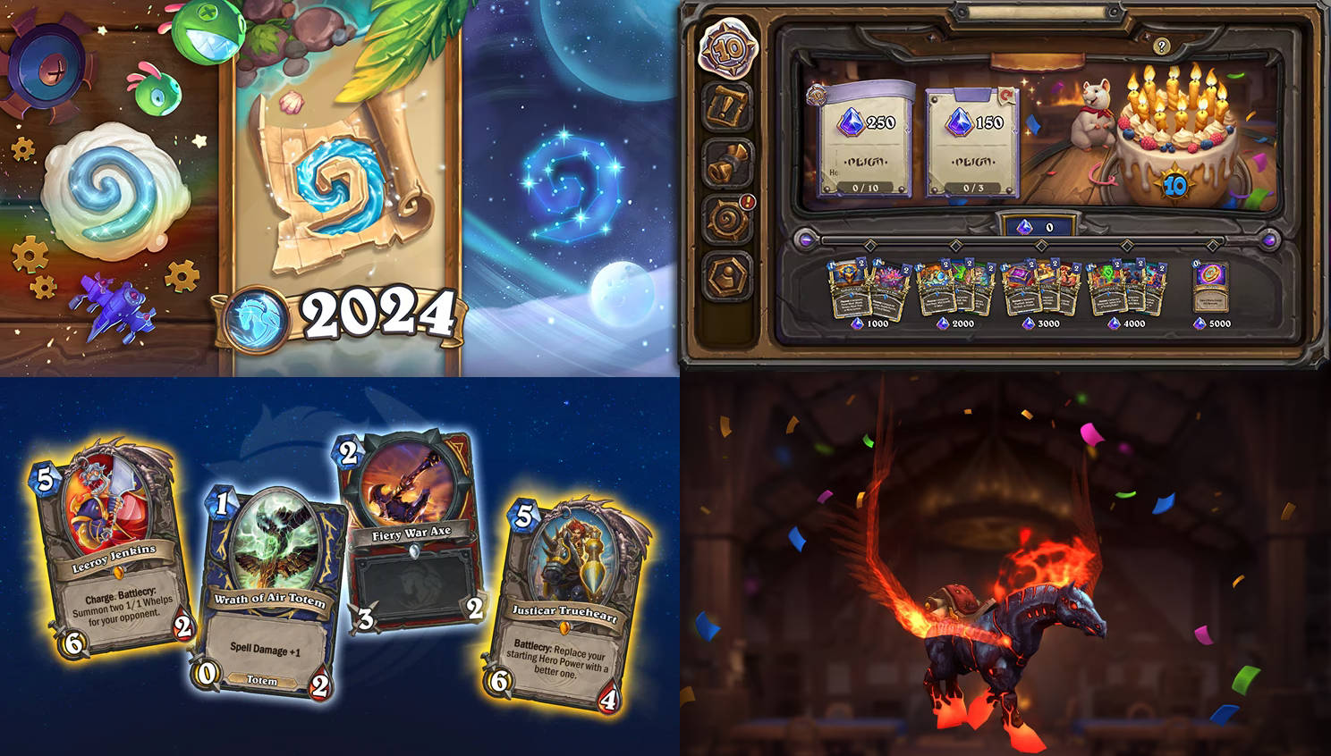 «Год Пегаса» подарит Hearthstone три тематических дополнения