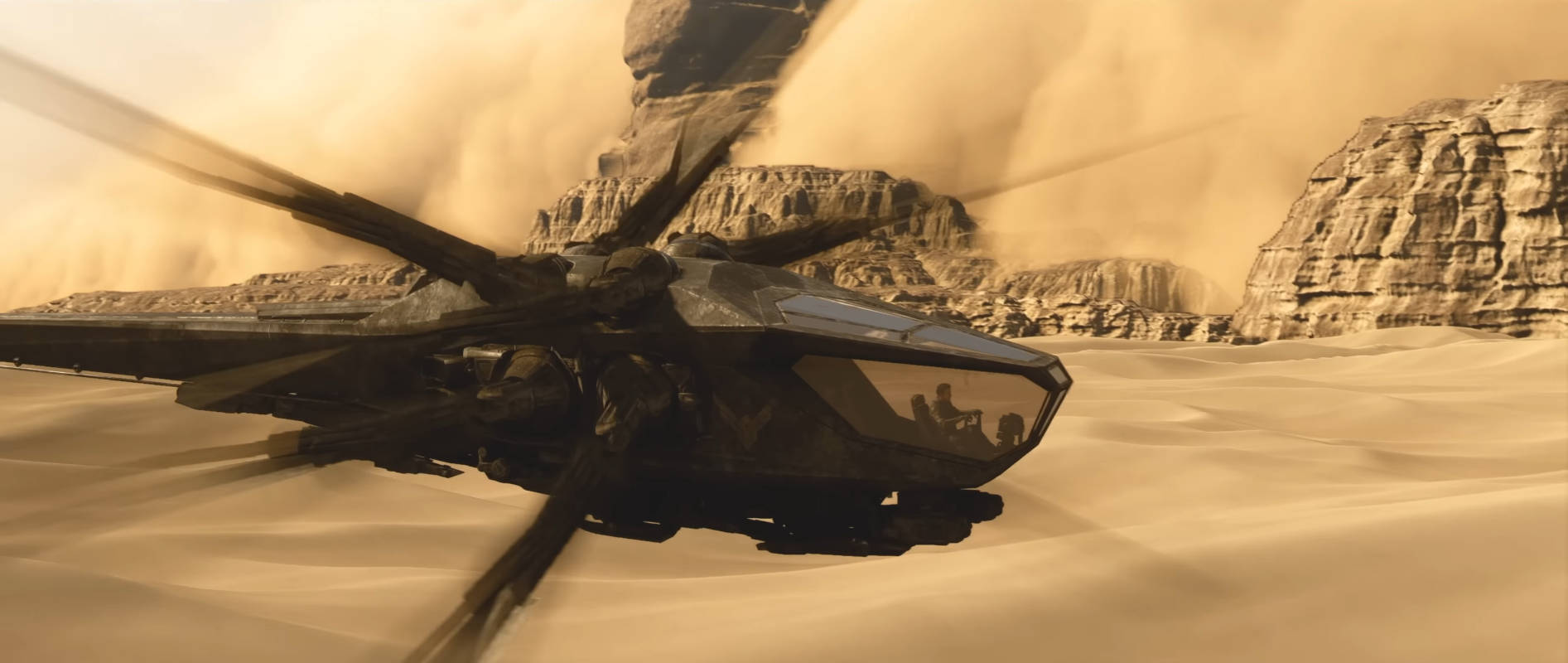 В Microsoft Flight Simulator появился Арракис и орнитоптер из «Дюны»