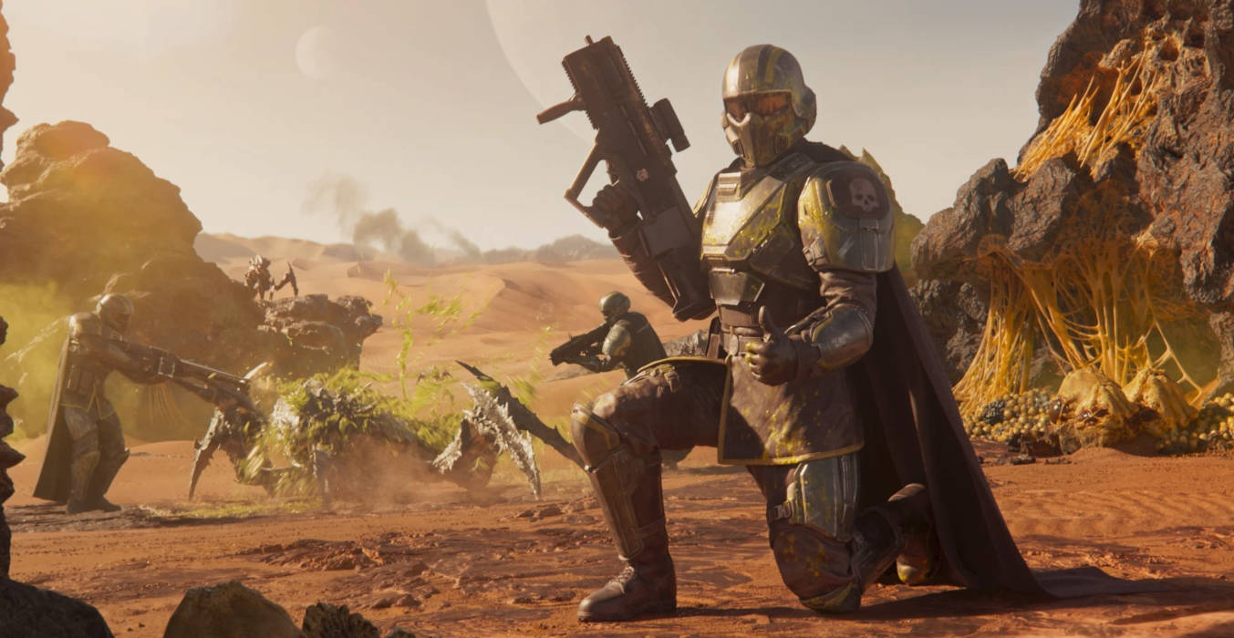 Онлайн шутера Helldivers 2 в Steam превысил 119 тысяч игроков