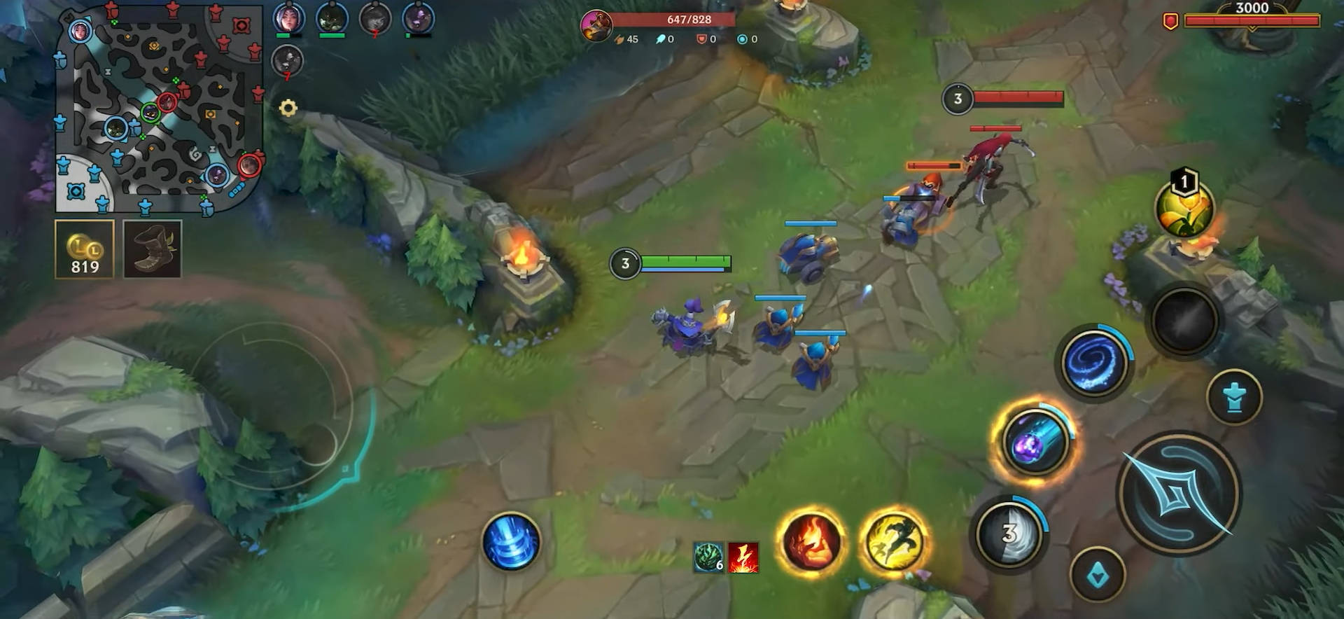 Патч 5.0 введет в LoL: Wild Rift режим «Двойная угроза»