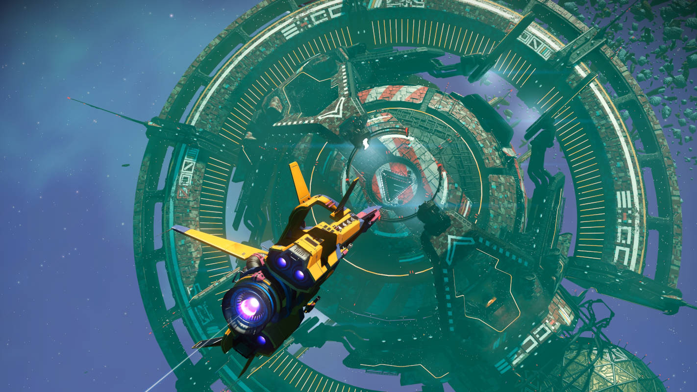 Для No Man's Sky вышел патч 4.6 с конструктором кораблей