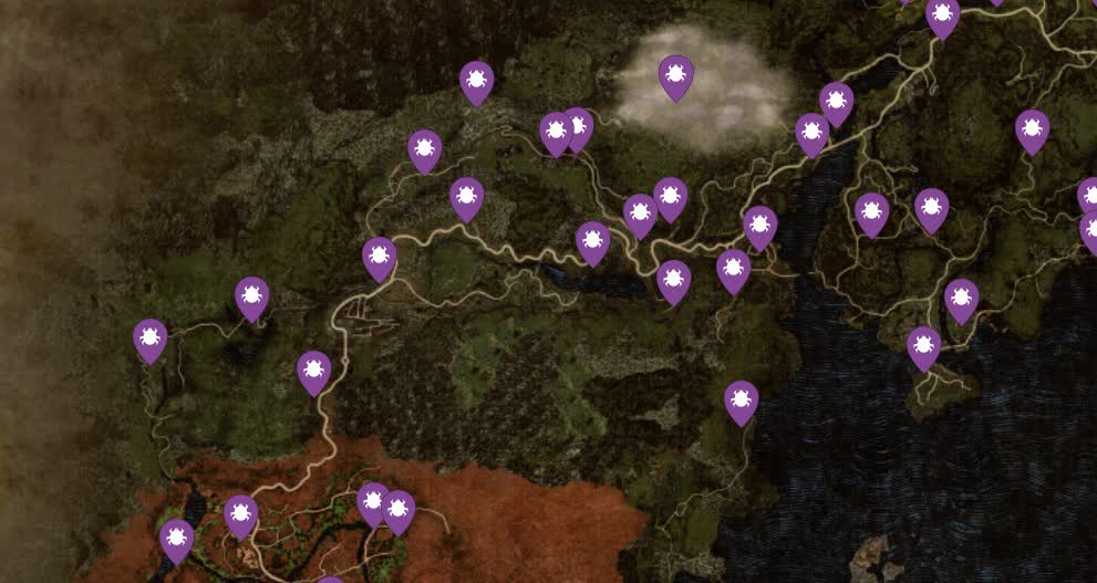 Где найти всех золотых жуков в Dragons Dogma 2 — подробные карты