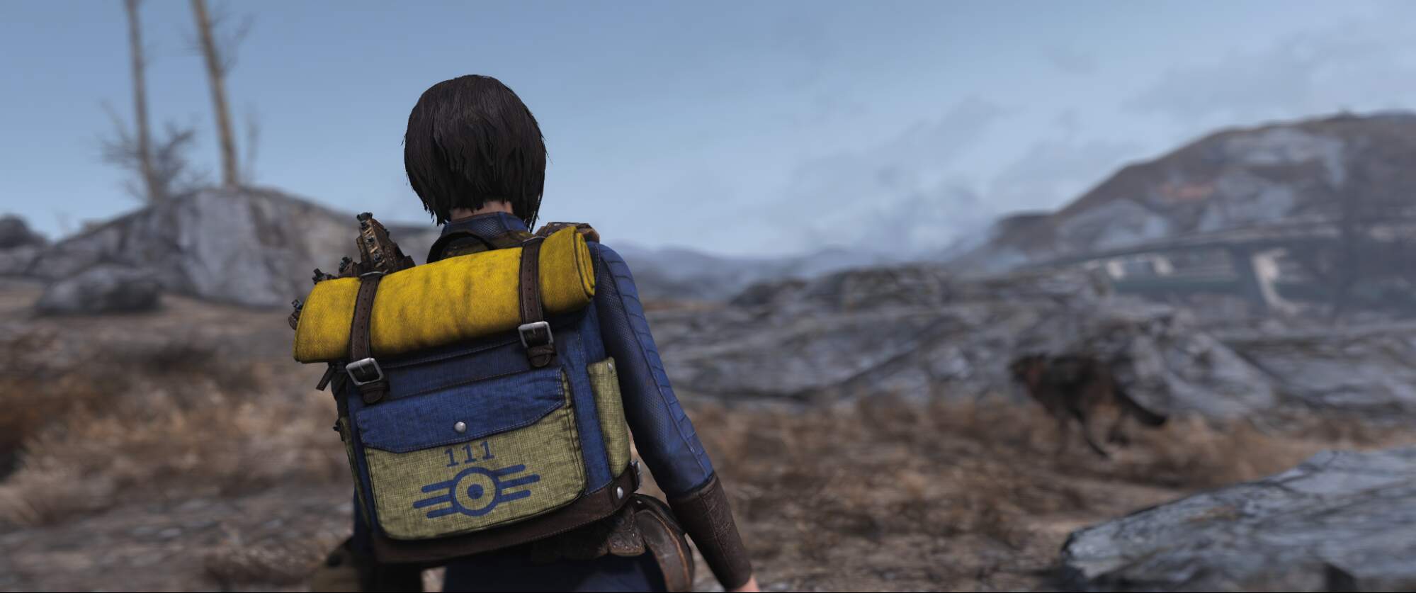 Лучшие моды для Fallout 4 из сериала Фоллаут — Рюкзак Люси с меткой Убежища 33 из сериала Фоллаут