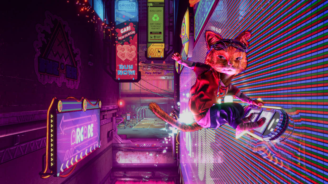 В августе выйдет Gori: Cuddly Carnage – экшн про кота на ховерборде