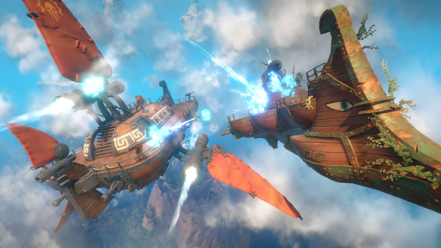 В разработке Echoes of Elysium – RPG-выживач про летающие корабли
