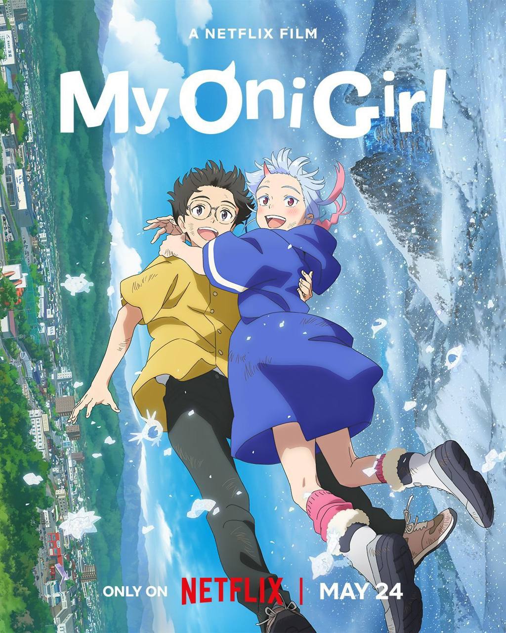 Опубликовали постер и трейлер аниме «Моя подруга — демон»