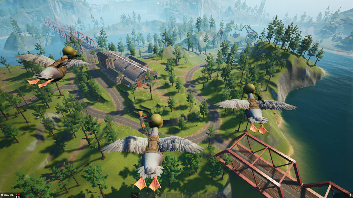 Анонсирован DUCKSIDE – выживач про уток в духе RUST и DayZ