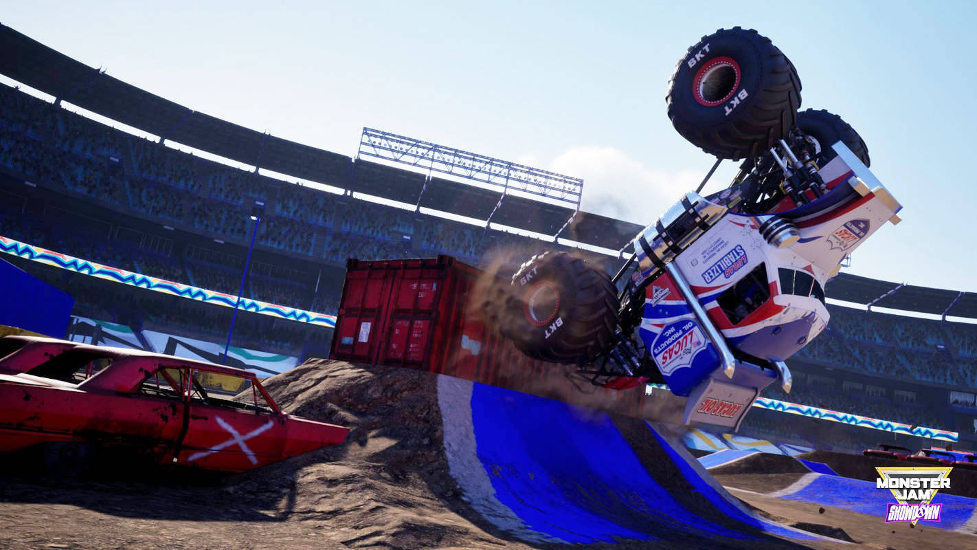Гонка про монстр-траки Monster Jam Showdown выйдет в августе