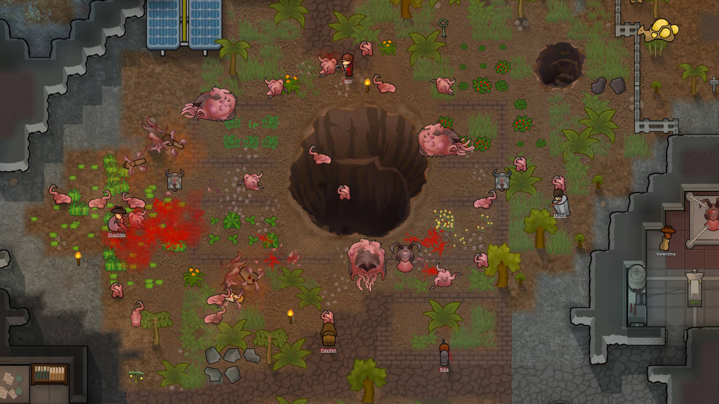 Для RimWorld вышло дополнение с тематикой ужасов Anomaly